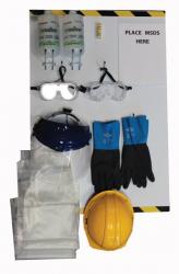 Deluxe Personal Protective Equipment Station